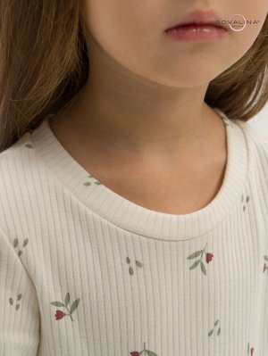 Платье Элла бордовые тюльпанчики