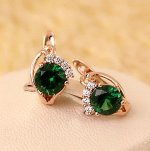 Серьги позолота  H01-3524