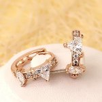 Серьги позолота  H01-4154