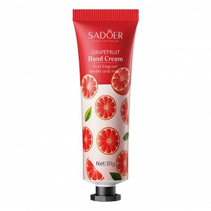 SADOER Крем для рук (с грейпфрутом), 30 г.
