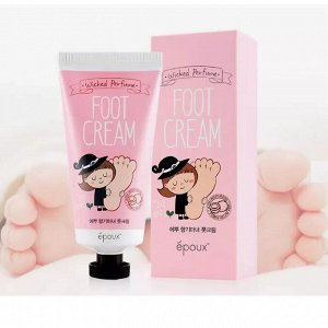 EPOUX WICKED PERFUME FOOT CREAM Ультраувлажняющий  парфюмированный крем для ног с маслом Ши