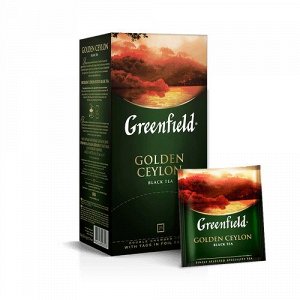 Чай черный Greenfield Golden Ceylon [25пак, Россия]