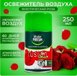 ARVITEX Master Fresh освеж.воздуха СМЕННЫЙ БАЛЛОН д/авт.спрея РОЗА 250 мл