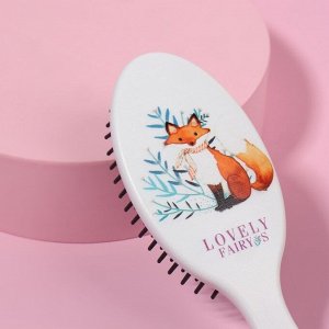 Расчёска массажная, 5,5 * 17 см, рисунок МИКС