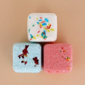 Бомбочки для ванны с добавками «Зимнее чудо», 3x70 г, URAL LAB