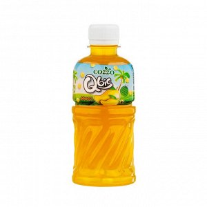 Напиток со вкусом манго с кусочками кокосового желе "QBIC", 320 мл.