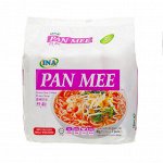 Лапша б/п &quot;Pan Mee&quot; со вкусом &quot;Креветочный суп Уданг&quot; в пакете ТМ &quot;INA&quot;, 425 г. (5х85г.)