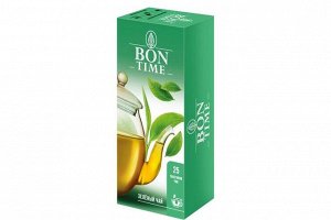 «Bontime», чай зелёный, 25 пакетиков, 50 г
