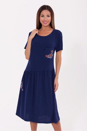 #71073 Платье Синий