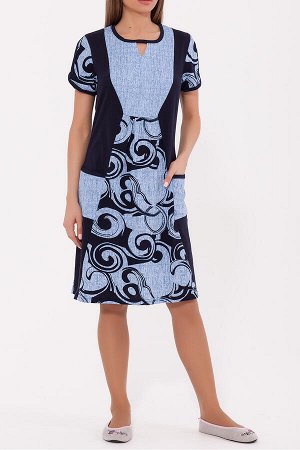 #70381 Платье (Натали) Голубой