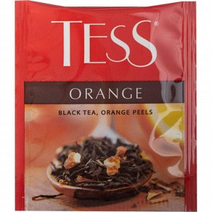 Чай черный Tess Orange [25пак, апельсин, Россия]