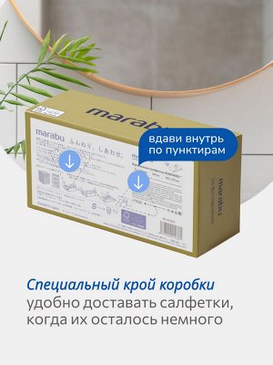 Салфетки бумажные MARABU размер 21,5*19, 1 уп./150 шт однотонная 5уп.