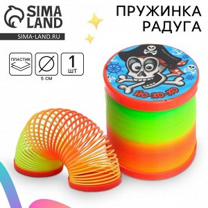 Пружинка - радуга «Йо-хо-хо. Пиратик», d=5 см