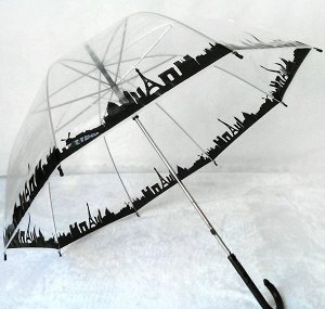 Зонтик-трость "город"