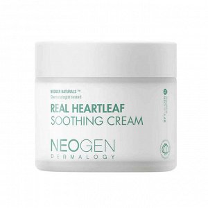 Neogen Dermalogy Real Heartleaf Soothing Crem Успокаивающий крем от сухости с хауттюйнией 80мл