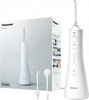 Panasonic EW-DJ55-W - портативный ирригатор для полости рта, с двумя дополнительными насадками