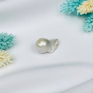 Бусины для украшений из белого Жемчуга (1 шт)
