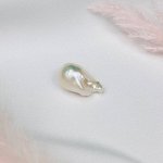 Радуга Самоцветов Бусины для украшений из белого Жемчуга (1 шт)
