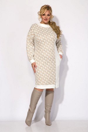 Платье Платье Liliana 1374 №1 
Состав: Вискоза-75%; ПЭ-20%; Спандекс-5%;
Сезон: Осень-Зима
Рост: 164

Стильное платье в лаконичном сочетании однотона и отделочной трикотажной ткани.Модель О-образного