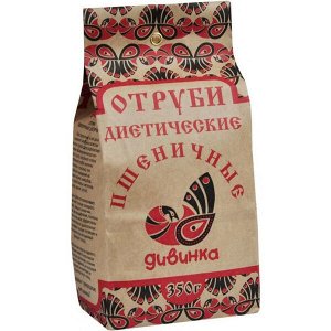 Отруби Пшеничные 300 г Дивинка