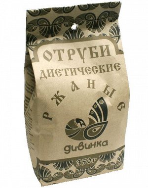 Отруби Ржаные 300 г Дивинка