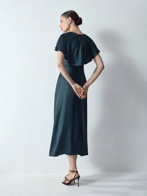 Платье миди из 100% вискозы, PL1612/petla