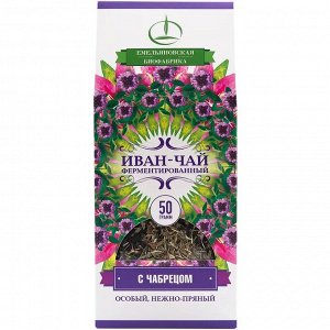 Напиток чайный "Иван-чай" с чабрецом 50 г пачка