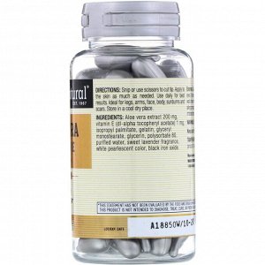 Mason Natural, Алоэ вера и витамин Е, натуральный крем, 60 отрезных капсул