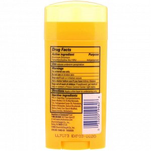 Arm & Hammer, UltraMax, твердый антиперспирантный дезодорант, для женщин, без запаха, 2,6 унц. (73 г)