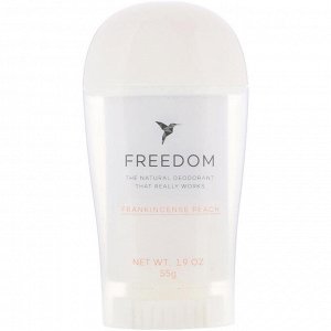 Freedom, Deodorant, ладан с персиком, 1,9 унции (55 г)