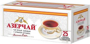 Чай черный  Азерчай [25пак, бергамот, Россия]