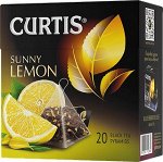 Чай черный CURTIS Sunny Lemon [20пак, лимон, Россия]