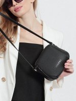 Женская кожаная сумка Richet 2848LN 376 Черный