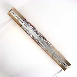Люстра "Изгиб нео" 2LED 100Вт 3 режима золото 10х120х10-85 см
