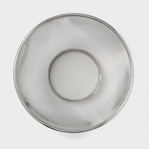 Сито для просеивания Доляна Dorial, d=22 см, 304 сталь, цвет серебристый