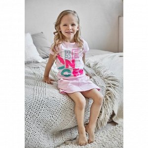 Футболка KAFTAN "Super star" р.32 (110-116), розовый