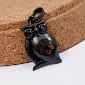 Кулон коллекция " Black" покрытие черное родирование, 8275, арт.447.917