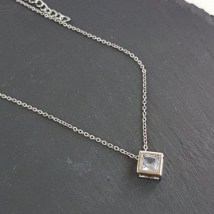 Кулон на цепочке, 1560, цвет серебро, арт.506.599