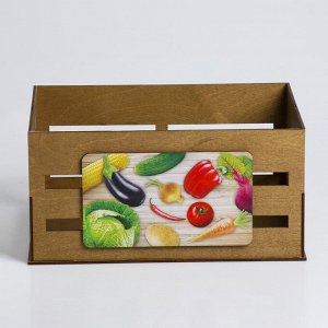 Ящик для хранения «Овощи», 300 - 150 - 200 мм