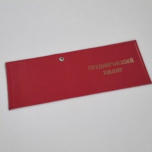 Обложка для студенческого билета из натуральной кожи, арт. 52.1054