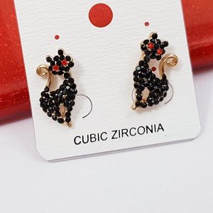 Серьги Коллекция "Animals", арт.406.725
