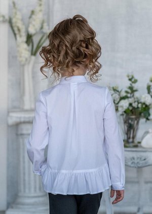 Бергит блузка белый