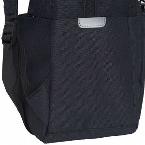 Рюкзак молодежный GRIZZLY с карманом для ноутбука 13", потайным карманом, клапан, для девочки, женский
