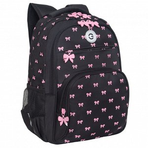 Рюкзак школьный GRIZZLY с карманом для ноутбука 13", анатомической спинкой, для девочки