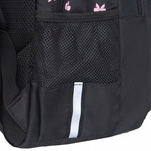 Рюкзак школьный GRIZZLY с карманом для ноутбука 13", анатомической спинкой, для девочки