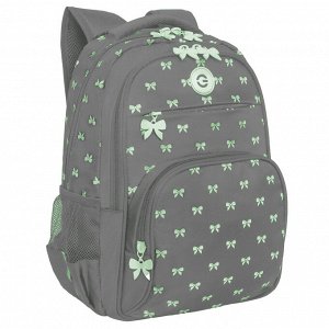Рюкзак школьный GRIZZLY с карманом для ноутбука 13", анатомической спинкой, для девочки