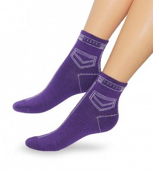 Женские носки-носочки 301 размер 23-25