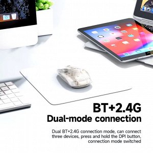 Мышь беспроводная HOCO GM29 Mysterious USB wireless Bluetooth+2.4G