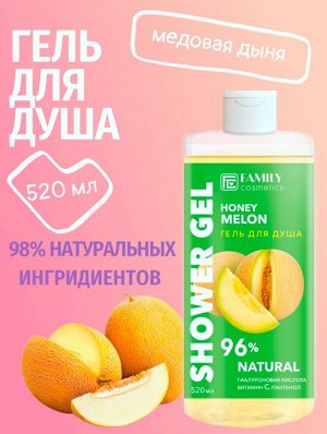Гель для душа Vilsen FRESH FLESH Медовая Дыня 520мл