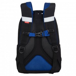 Рюкзак школьный GRIZZLYс карманом для ноутбука 13", анатомической спинкой, для мальчика